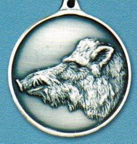 Jagdmedaille Wildschwein